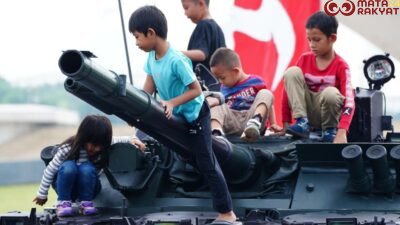 TNI Fair 2025: Monas Meriah Jadi Ajang Pesta Rakyat, Anak-Anak Antusias Naik Panser TNI/Puspen TNI