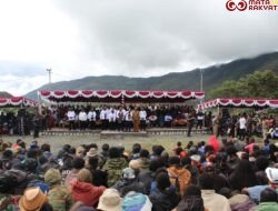 Dandim 1714/Puncak Jaya Dampingi Gubernur, Wakil Gubernur Beserta 8 Bupati Papua Tengah di Puncak Jaya