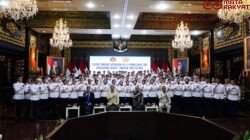 Panglima TNI Dampingi Menhan RI Beri Arahan Kadet Unhan Asal Palestina/Puspen TNI