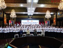 Panglima TNI Dampingi Menhan RI Beri Arahan Kadet Unhan Asal Palestina