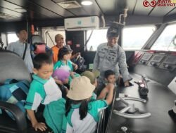 KN. Kuda Laut-403 Edukasi Siswa TK Kristen Kalam Kudus Ambon