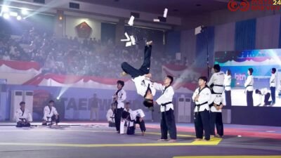 Wakil Panglima TNI Buka Kejuaraan Taekwondo Internasional Panglima TNI Cup 2025/Puspen TNI