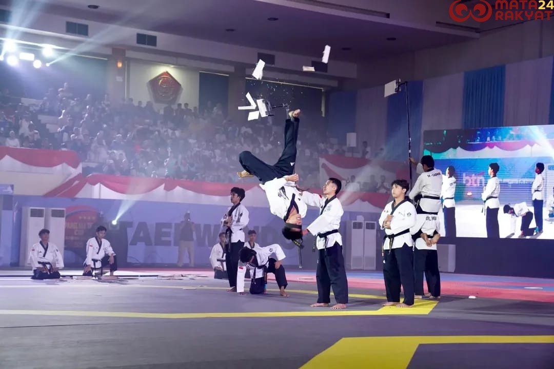 Wakil Panglima TNI Buka Kejuaraan Taekwondo Internasional Panglima TNI Cup 2025/Puspen TNI