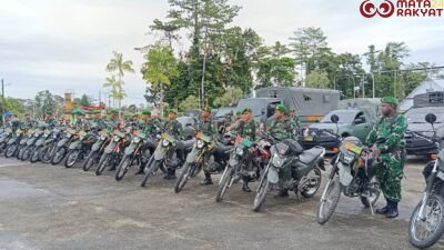 Apel Pagi, Dandim 1710/Mimika Tekankan Prajurit dan PNS Kodim Peka Dengan Situasi Yang Berkembang /Puspen TNI