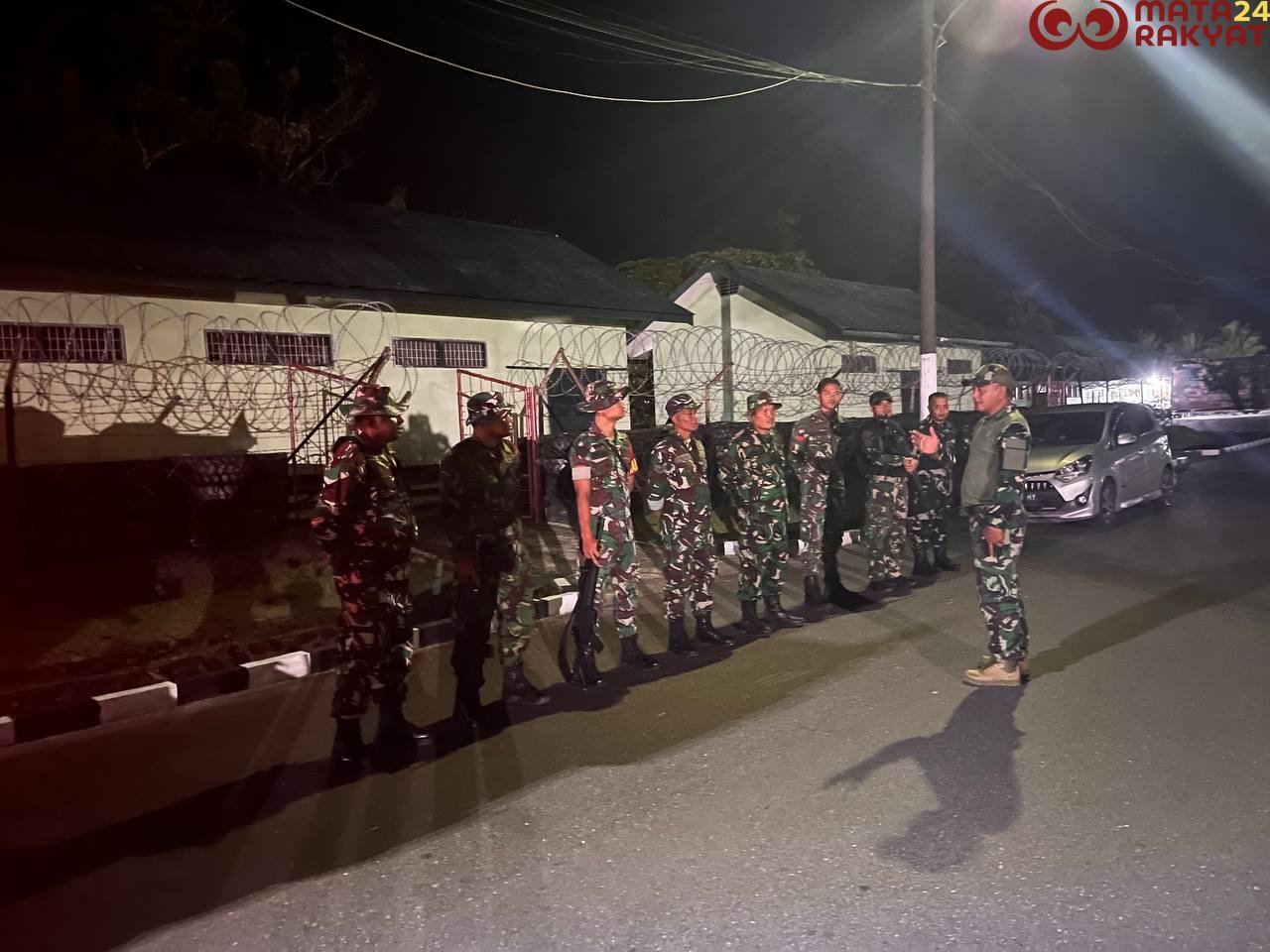 Kodim 1710/Mimika Kembali Melaksanakan Patroli Cipta Kondisi Guna Menjaga Situasi Kamtibmas Tetap Kondusif/Puspen TNI