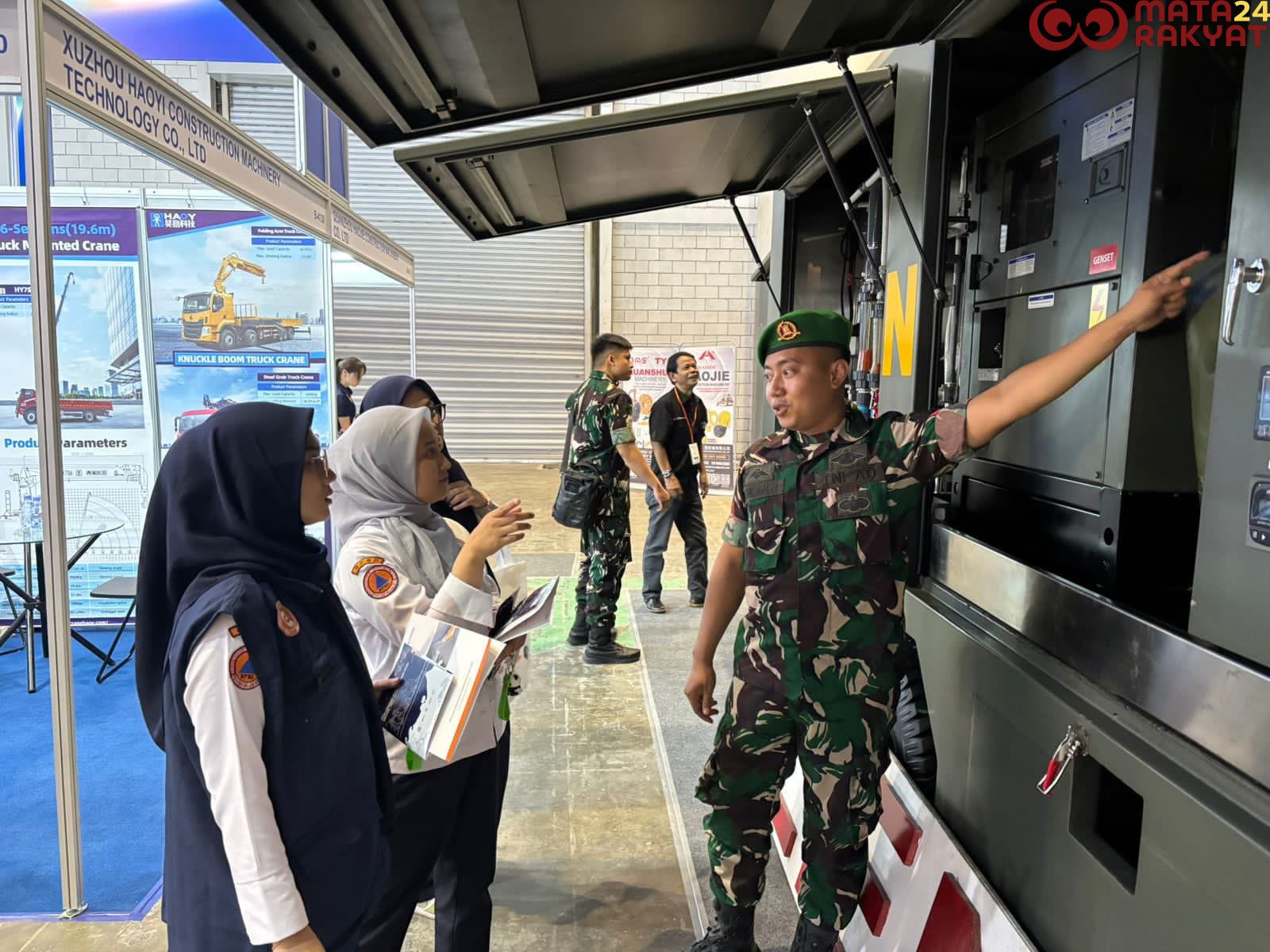 Pusziad Wakili TNI AD Dalam Pameran ADEXCO TA 2025/Pen Pusziad
