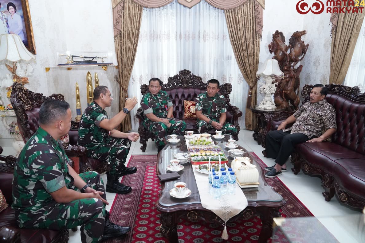 HUT ke-80 TNI, Generasi Penerus Pererat Tali Silaturahmi dengan Sesepuh TNI/Puspen TNI