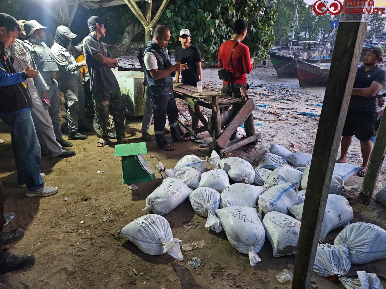 Bakamla RI Babel Bongkar Praktik Ilegal Kolektor Pasir Timah/Humas Bakamla RI