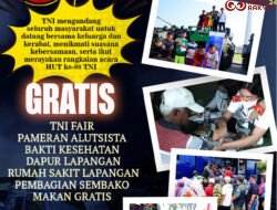 Pesta Rakyat, TNI Fair jelang HUT ke-80 TNI di Monas