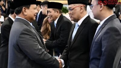 Panglima TNI Hadiri Pelantikan Menteri Kabinet Merah Putih Sisa Masa Jabatan Periode Tahun 2024-2029