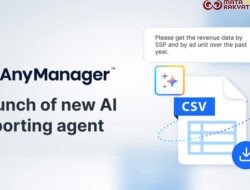 AnyMind Group Meluncurkan Agen Pelaporan AI untuk Publisher Web dan Aplikasi di AnyManager