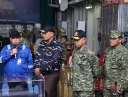 Panglima TNI Dampingi Menhan RI Saksikan Uji Penembakan Torpedo Kapal Selam Otonom Buatan Anak Bangsa