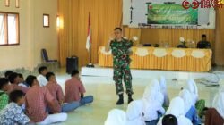Satgas TMMD ke-126 Kodim 1505/Tidore Berikan Penyuluhan Bahaya Narkoba kepada Pelajar/Puspen TNI