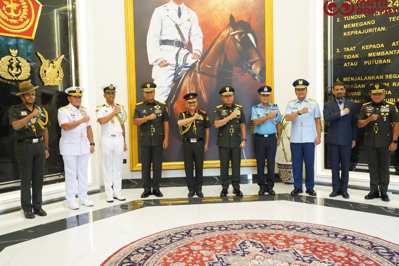 Perkuat Hubungan Pertahanan, Panglima TNI Terima Kunjungan Pangab India/Puspen TNI