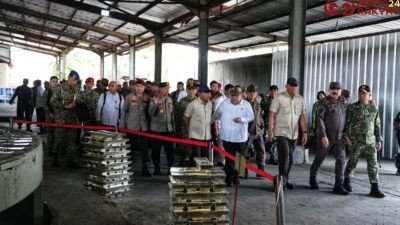 Panglima TNI Bersama Presiden Prabowo Saksikan Penyerahan Aset Rampasan Korupsi untuk PT Timah/BPMI Setpres