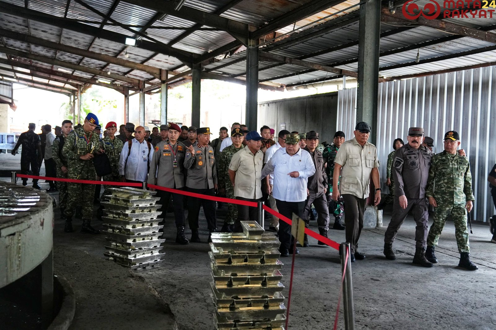 Panglima TNI Bersama Presiden Prabowo Saksikan Penyerahan Aset Rampasan Korupsi untuk PT Timah/BPMI Setpres