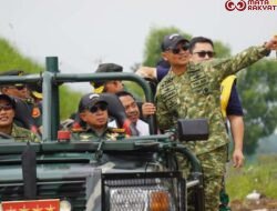 Panglima TNI Tinjau Pembangunan Fasilitas Latihan Multidimensi di Pusdiklat Kopassus Batujajar