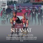 Dari Lapangan Sederhana ke Podium Dunia, Dua Atlet Panahan Berkuda Sumbar Sabet Emas di Korea