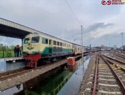 KAI Lakukan Penyesuaian Operasional di Wilayah Semarang, Jalur Semarang Tawang – Alastua Masih Belum Dapat Dilalui Akibat Genangan Air