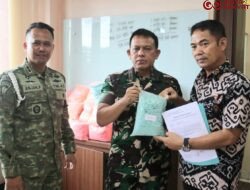 Dandim 0411/KM Serahkan 194.631 Butir Ekstasi Hasil Temuan Prajurit Kodam XXI/RI Kepada Polda Lampung
