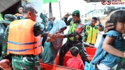Percepat Evakuasi Korban Banjir di 9 Kabupaten/Kota, Kodam IM Kerahkan PRCPB/Puspen TNI