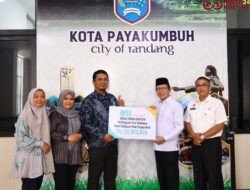 Pemko Payakumbuh Terima Bantuan Rp25 Juta dari BSI untuk Pemulihan Pasar Pascakebakaran