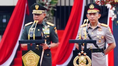 Panglima TNI dan Kapolri Lantik 1.621 Prabhatar di Akmil Magelang/Puspen TNI
