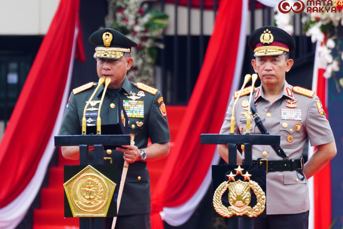 Panglima TNI dan Kapolri Lantik 1.621 Prabhatar di Akmil Magelang/Puspen TNI