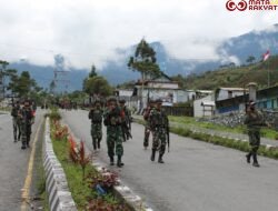 Konflik Perang Suku di Kabupaten Puncak Jaya Berhasil Diredam TNI Kodim 1714/Puncak Jaya