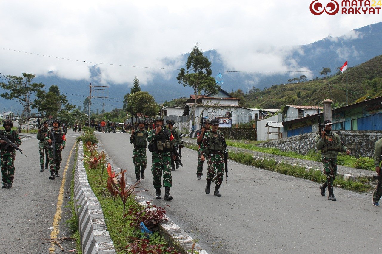 Konflik Perang Suku di Kabupaten Puncak Jaya Berhasil Diredam TNI Kodim 1714/Puncak Jaya/Puspen TNI