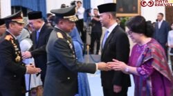Panglima TNI Hadiri Pengucapan Sumpah Wakil Ketua MA dan Pelantikan Kepala serta Wakil Kepala BRIN di Istana Negara/Puspen TNI