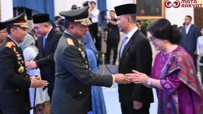 Panglima TNI Hadiri Pengucapan Sumpah Wakil Ketua MA dan Pelantikan Kepala serta Wakil Kepala BRIN di Istana Negara/Puspen TNI