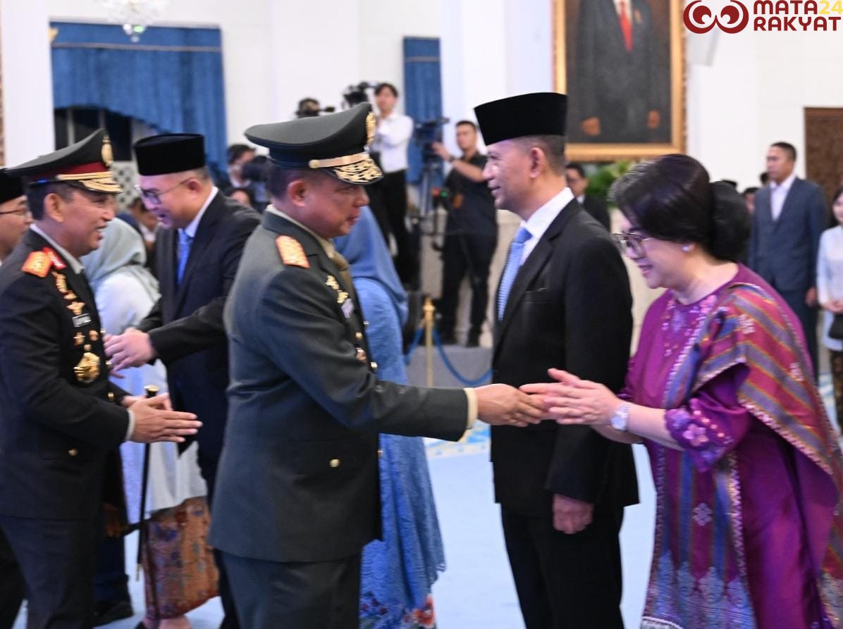 Panglima TNI Hadiri Pengucapan Sumpah Wakil Ketua MA dan Pelantikan Kepala serta Wakil Kepala BRIN di Istana Negara/Puspen TNI