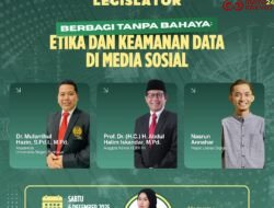 Perkuat Etika Digital dan Keamanan Data, Legislator Dorong Kesadaran Publik Hadapi Risiko Dunia Maya