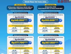 Jelang Nataru 2025/2026, JTT Berlakukan Diskon Tarif Tol 20% di Ruas Trans Jawa