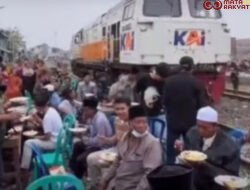 KAI Daop 8 Surabaya Sesalkan Kegiatan Hajatan Lamaran di Sekitar Jalur Rel Kereta Api