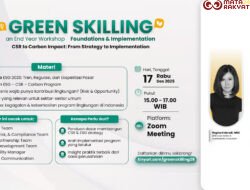 LindungiHutan Gelar Green Skilling Series, Program Akhir Tahun untuk Bantu Perusahaan Bangun Program ESG/CSR yang Terukur dan Relevan Bisnis