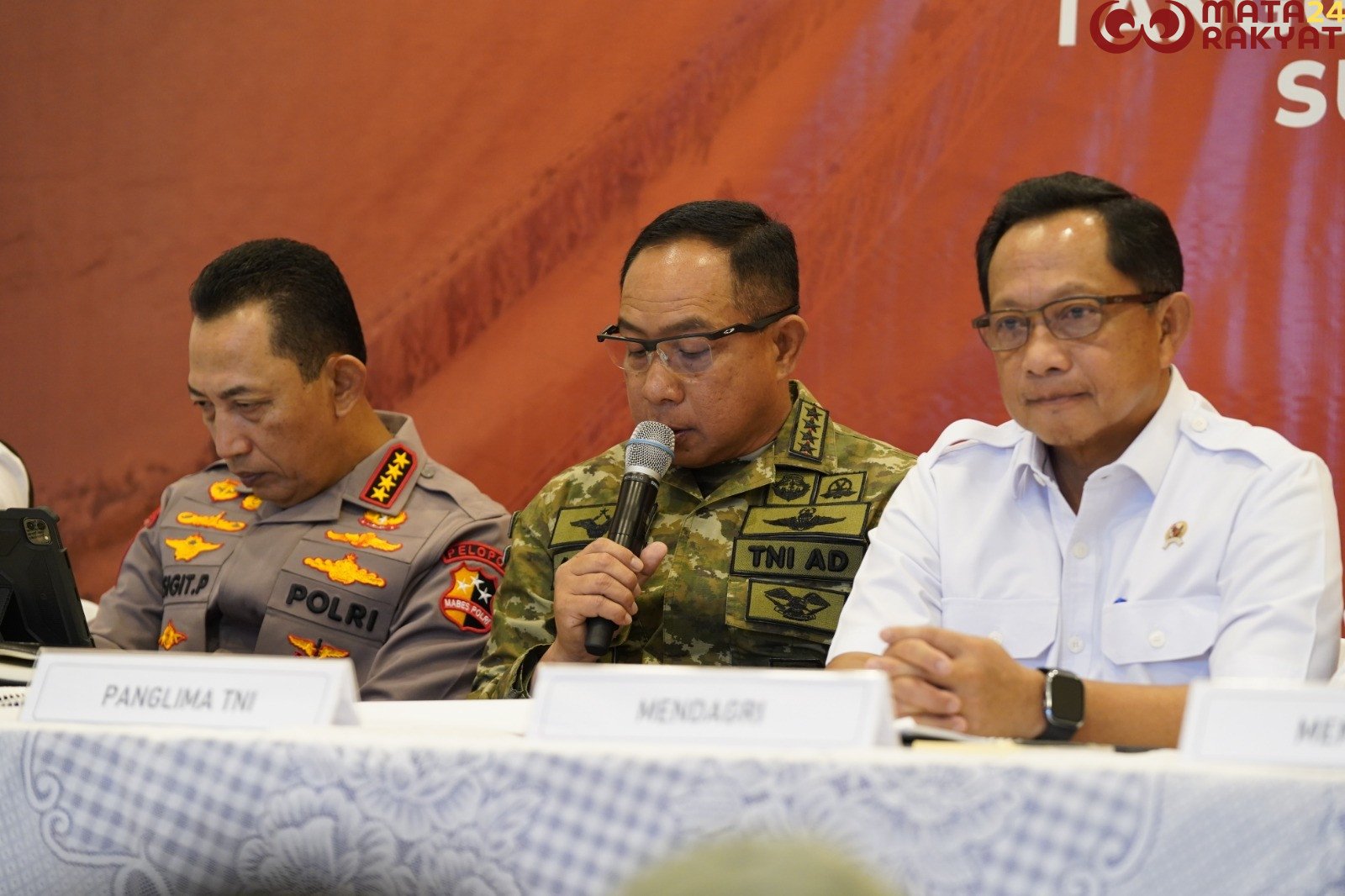 Panglima TNI: 36.636 Personel Dikerahkan Tangani Bencana di Wilayah Sumatera/Puspen TNI