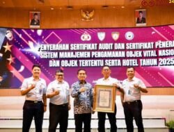 Stasiun Gambir Raih Sertifikat Sistem Manajemen Pengamanan Kategori GOLD dari Baharkam Polri