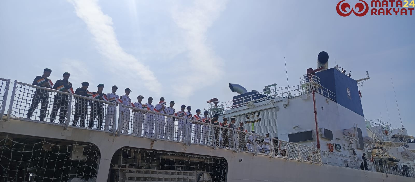 Bakamla RI Lepas Keberangkatan Kapal ICG Vigraha/Bakamla RI