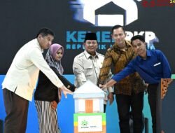 Panglima TNI Hadiri Peresmian Akad Massal 50.030 Unit Rumah Subsidi FLPP oleh Presiden RI