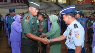 Wakil Panglima TNI Pimpin Laporan Korps Kenaikan Pangkat 139 Pati/Puspen TNI