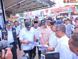 Menteri PU Pastikan Dukungan Penuh Revitalisasi Pasar Payakumbuh Pascakebakaran