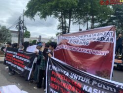 Mahasiswa Pertanyakan Penanganan Hukum Kasus Pesta Rakyat Garut