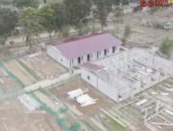 PU Percepat Pembangunan Huntara di Aceh Tamiang, Progres 75%