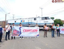 Tekan Angka Kecelakaan Pada Masa Nataru 2025/2026, KAI Divre III Gandeng OPKA Sumsel Sosialisasikan Keselamatan Perlintasan Sebidang