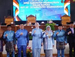 𝐁𝐮𝐩𝐚𝐭𝐢 𝐀𝐧𝐧𝐢𝐬𝐚 𝐒𝐚𝐦𝐩𝐚𝐢𝐤𝐚𝐧 𝐏𝐫𝐨𝐠𝐫𝐞𝐬 𝐏𝐞𝐦𝐛𝐚𝐧𝐠𝐮𝐧𝐚𝐧 𝐩𝐚𝐝𝐚 𝐒𝐢𝐝𝐚𝐧𝐠 𝐏𝐚𝐫𝐢𝐩𝐮𝐫𝐧𝐚 𝐈𝐬𝐭𝐢𝐦𝐞𝐰𝐚 𝐃𝐏𝐑𝐃 𝐃𝐚𝐥𝐚𝐦 𝐑𝐚𝐧𝐠𝐤𝐚 𝐇𝐔𝐓 𝐤𝐞-𝟐𝟐 𝐃𝐡𝐚𝐫𝐦𝐚𝐬𝐫𝐚𝐲𝐚