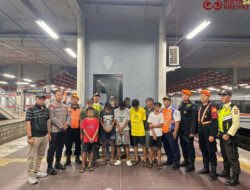 KAI Daop 1 Jakarta Berhasil Tangkap Pelaku Pelemparan KA Gunungjati dan KA Manahan di Kelurahan Bekasi Jaya, Kecamatan Bekasi Timur, Kota Bekasi