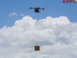Distribusi Material Konstruksi ke Area Terpencil dengan DJI FlyCart 100