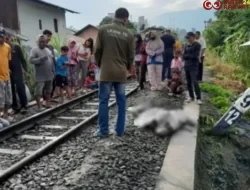 Pria Paruh Baya  Ditemukan Tewas di Rel Kereta Api Pauh Padang 